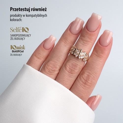 Clavier Nailsology TintIQ Top Coat Iconic Nude TT02 lakier nawierzchniowy do paznokci z efektem naturalnym