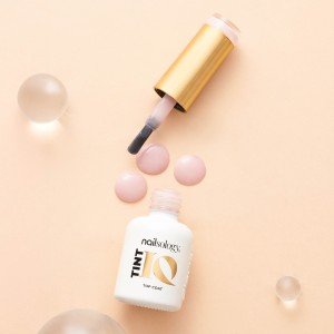 Clavier - Nailsology TintIQ Top Coat, Lakier nawierzchniowy do paznokci, Iconic Pink TT01, 8ml