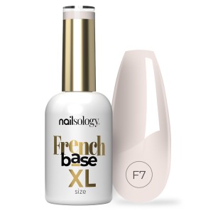 Clavier - Nailsology Baza Hybrydowa French Base XL Yogo Shake F7 15ml | Baza do Paznokci Hybrydowych