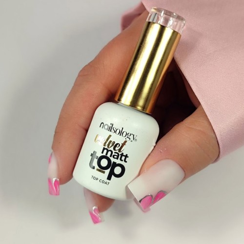 Clavier - Nailsology Top Velvet Matt, 8ml