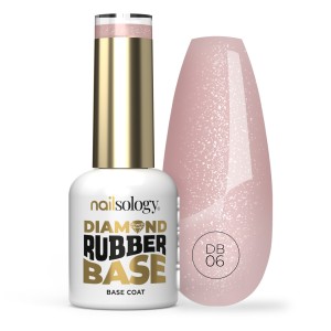 Clavier - Nailsology Baza DIAMOND RUBBER BASE DB06 Classy Lassie, do paznokci, do lakierów hybrydowych, 8ml