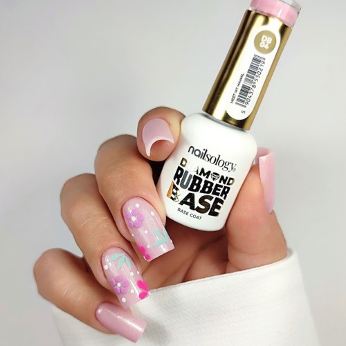 Clavier Nailsology Diamond Rubber Base DB04 8ml baza hybrydowa z efektem ochronnym