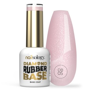 Clavier - Nailsology Baza DIAMOND RUBBER BASE DB05 MissCandy, do paznokci, do lakierów hybrydowych, 8ml
