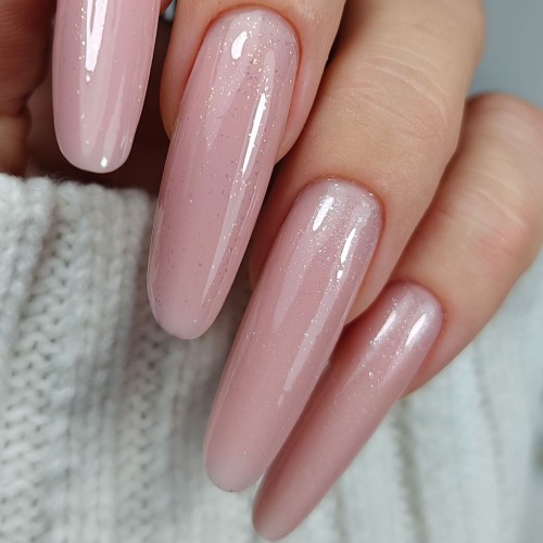 Clavier Nailsology Top brokatowy do paznokci hybrydowych Moon Shine, srebrny blask