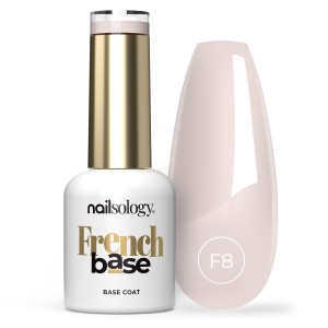 Clavier - Nailsology Kolorowa Baza Hybrydowa French Base Rassjelly F8, 8ml