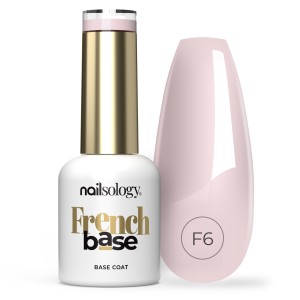 Clavier - Nailsology Kolorowa Baza Hybrydowa French Base Marshmallow F6, 8ml