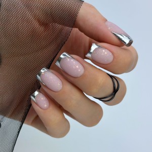 Clavier - Nailsology Lakier hybrydowy 2w1 Gel Nail Polish & Art Paint, Silver Sheen, 8ml