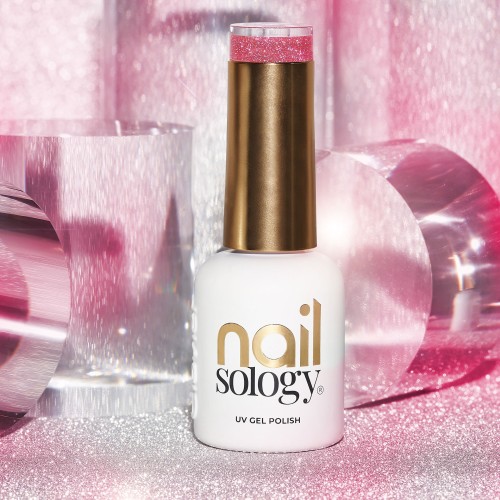 Clavier Nailsology Lakier hybrydowy Super Violet 127 z efektem Flash