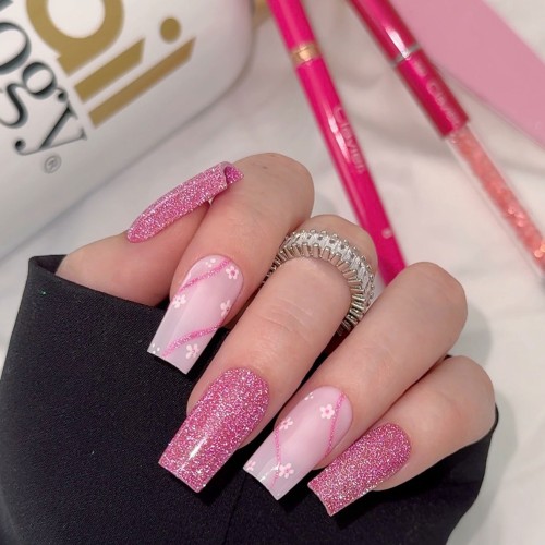 Clavier Nailsology Lakier hybrydowy Super Violet 127 z efektem Flash