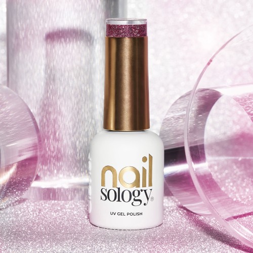 Clavier Nailsology Lakier Hybrydowy Red Dress Moment z efektem flash