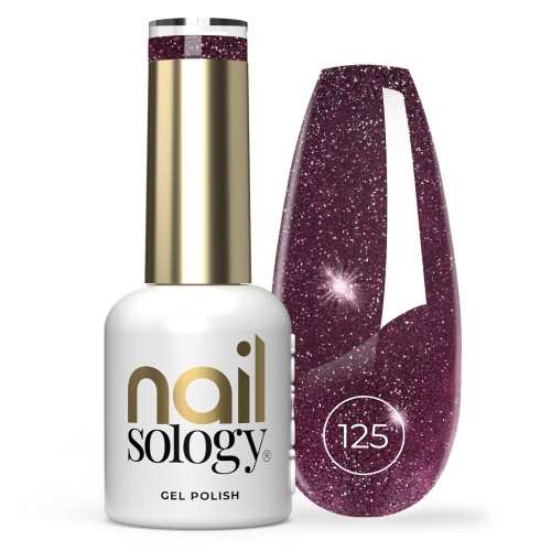 Clavier Nailsology lakier hybrydowy Hight End Pink 125 z efektem lśniącej tafli