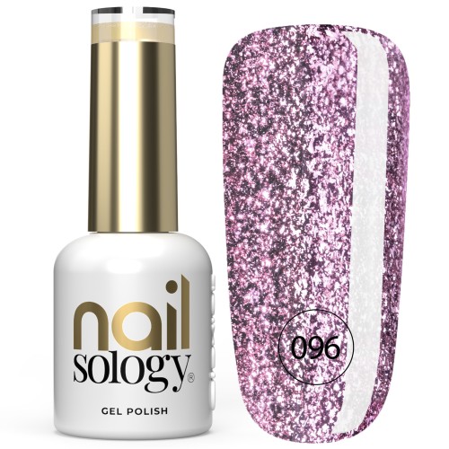 Clavier Nailsology Lakier hybrydowy Metallover 096 8ml efekt szkła trwały manicure