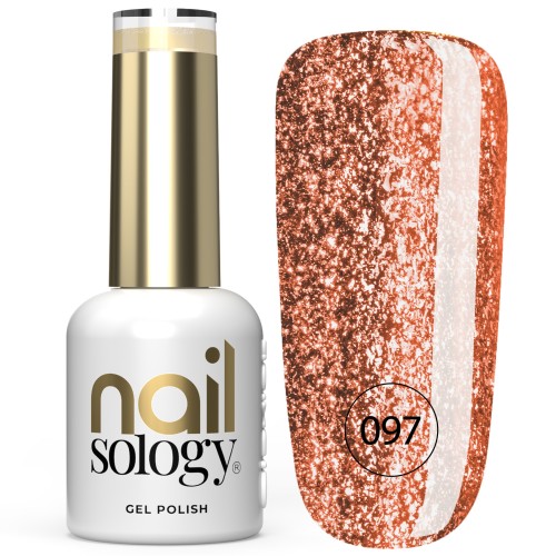 Clavier - Nailsology Lakier do hybryd do paznokci Spicy Red 097 8ml trwały manicure
