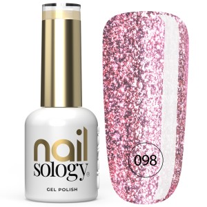 Clavier - Nailsology Lakier do hybryd do paznokci Fancy Pink 098, 8ml