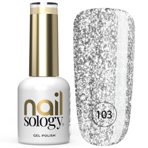 Clavier - Nailsology Lakier hybrydowy do paznokci Silver Mine 103, 8ml