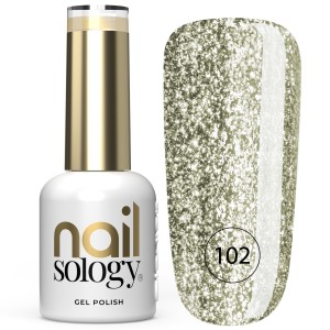 Clavier - Nailsology Lakier do hybryd do paznokci Cold&Gold 102, 8ml