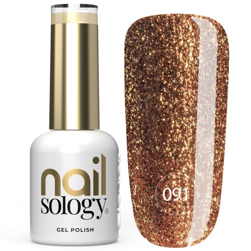 Clavier Nailsology Lakier hybrydowy do paznokci Lava Cake 091 trwały manicure