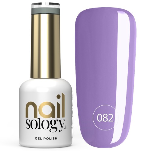 Clavier Nailsology Lakier hybrydowy do paznokci Blueberry Shake 082, trwałość 3 tygodnie