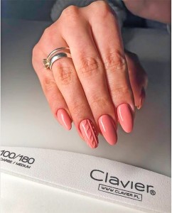 Clavier - Nailsology Lakier hybrydowy do paznokci 031 Peachfulness, 8ml