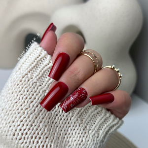 Clavier - Nailsology lakier hybrydowy do paznokci 024 Red Fuss, 8ml