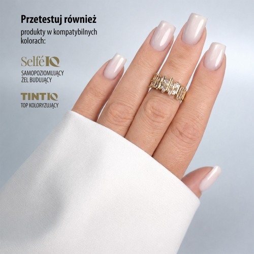 Clavier - Nailsology Żel budujący do paznokci w butelce, IQuick Bottle Gel, Milky Mamma BB05, 8ml