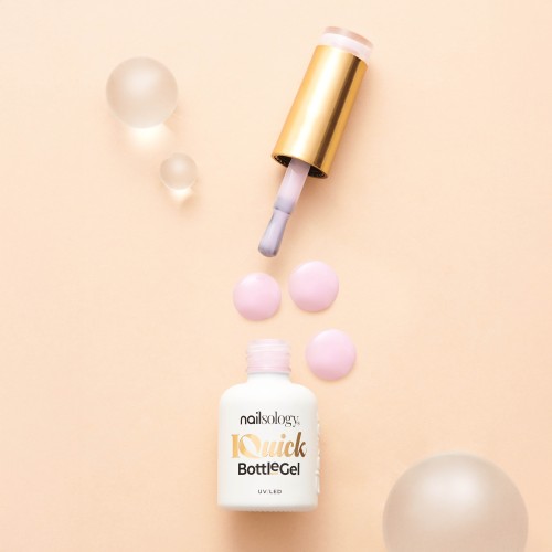 Clavier Nailsology IQuick Bottle Gel BB03 Pinky Promise żel budujący do wzmocnienia paznokci