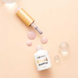 Clavier - Nailsology Żel budujący do paznokci w butelce, IQuick Bottle Gel, Iconic Nude BB02, 8ml