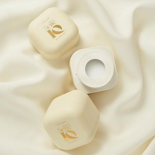 Clavier Samopoziomujący żel budujący Selfe IQ do nadbudowy i przedłużania paznokci, MILKY MAMMA 05, 50g