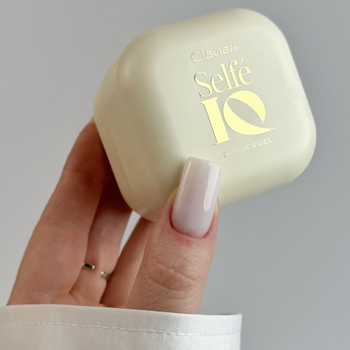 Clavier Samopoziomujący żel budujący Selfe IQ do nadbudowy i przedłużania paznokci, MILKY MAMMA 05, 50g