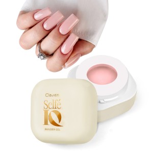 Clavier Samopoziomujący żel budujący Selfe IQ do nadbudowy i przedłużania paznokci, ICONIC PINK 01, 50g