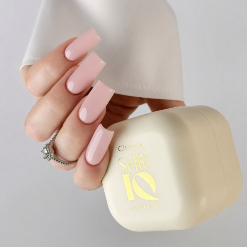 Clavier Samopoziomujący żel budujący Selfe IQ do nadbudowy i przedłużania paznokci, ICONIC PINK 01, 50g