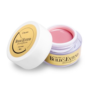 Clavier Samopoziomujący trójfazowy żel budujący Build&Extend Pazurki Stachurki Cover Nude, 30g