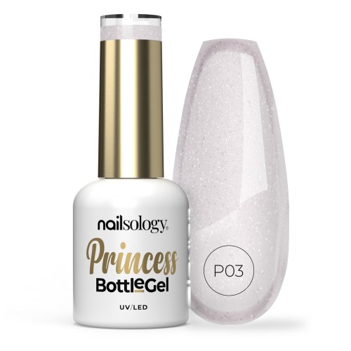 Clavier Nailsology Żel budujący w butelce Ice Castle do stylizacji paznokci