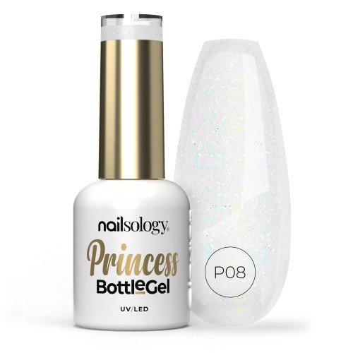 Clavier Nailsology Żel budujący w butelce Princess P08 Sleeping Beauty do stylizacji paznokci