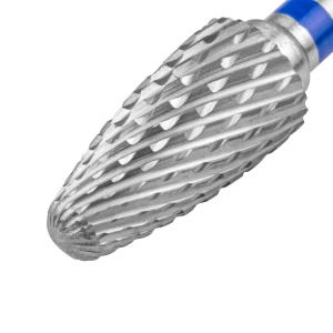 Clavier Frez Karbidowy z Węglika Spiekanego, stożek 3/32 Tirch Cylinder (M) niebieski (średni)