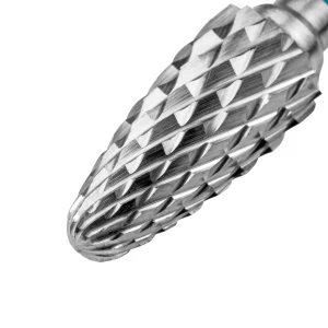Clavier Frez Karbidowy z Węglika Spiekanego, stożek 3/32 Tirch Cylinder (F) czerwony (delikatny)