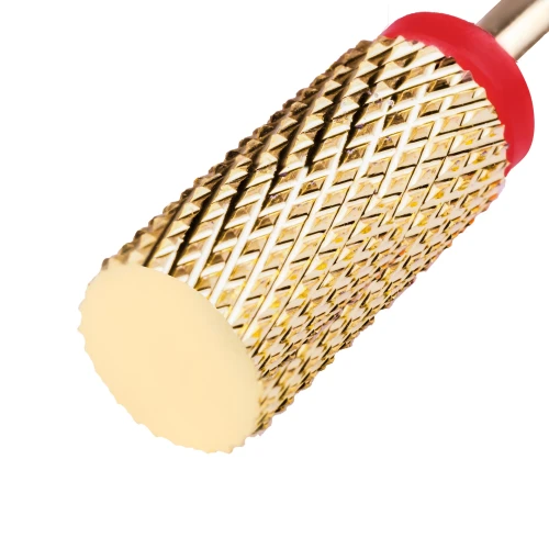 Clavier Frez Karbidowy z Węglika Spiekanego walec 3/32 Large Barrel Gold(F) czerwony (delikatny)