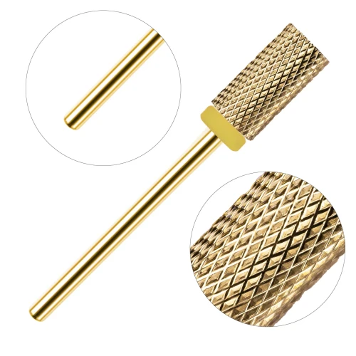 Clavier Frez Karbidowy z Węglika Spiekanego, walec 3/32 Large Barrel Gold(XF) żółty (bardzo delikatny)