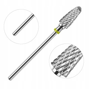 Clavier Frez Karbidowy z Węglika Spiekanego, stożek 3/32 Umbrella(XF) żółty (bardzo delikatny)