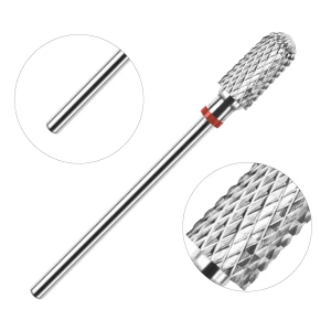 Clavier Frez do żelu karbidowy z węglika spiekanego, walec 3/32 Barrel Ball(F) czerwony (delikatny)