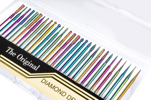 Clavier Zestaw frezów diamentowych Rainbow 30szt