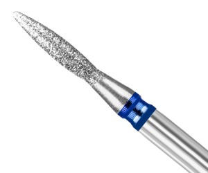 Clavier Frez diamentowy do skórek akrylu żelu Stożek Płomień /FRD 720 B