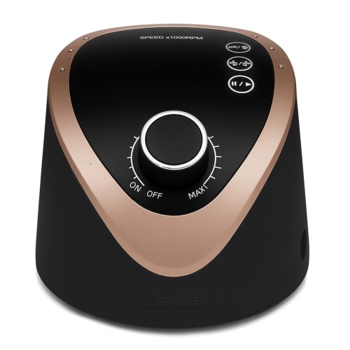Clavier Profesjonalna frezarka do paznokci FX 830, moc 65W, pedicure, czarna