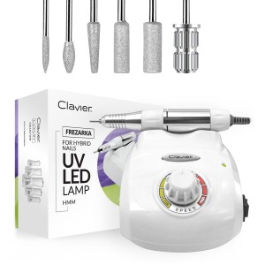 Clavier Frezarka do Manicure i Pedicure Biała, ZS 603, 65W