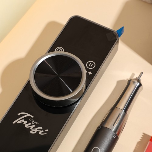 Clavier Frezarka mobilna by Trusi, akumulatorowa do paznokci 65W 35000 RPM, różowa