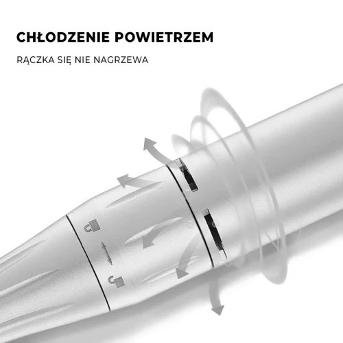 Clavier Profesjonalna Frezarka 80W do manicure, paznokci, pedicure, FX 1080, 40000 RPM, grey