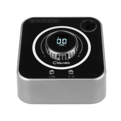 Clavier Profesjonalna Frezarka 80W do manicure, paznokci, pedicure, FX 1080, 40000 RPM, grey