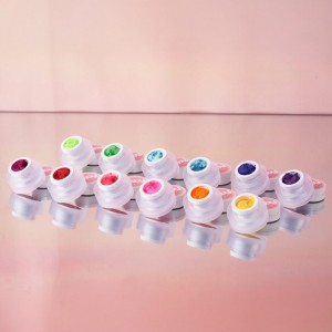 Clavier - Nailsology Zestaw żeli 3w1 Baby Boomer, Ombre Rainbow (R01 R12), 12szt.