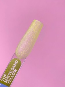 Lunamoon Top Matte Sand Yellow 13 ml