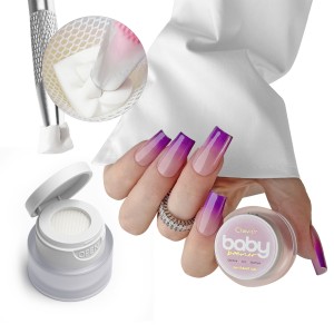 Clavier Baby Boomer żel 3w1, Ombre, Art, Stamps, R12 Plum, 3g.
